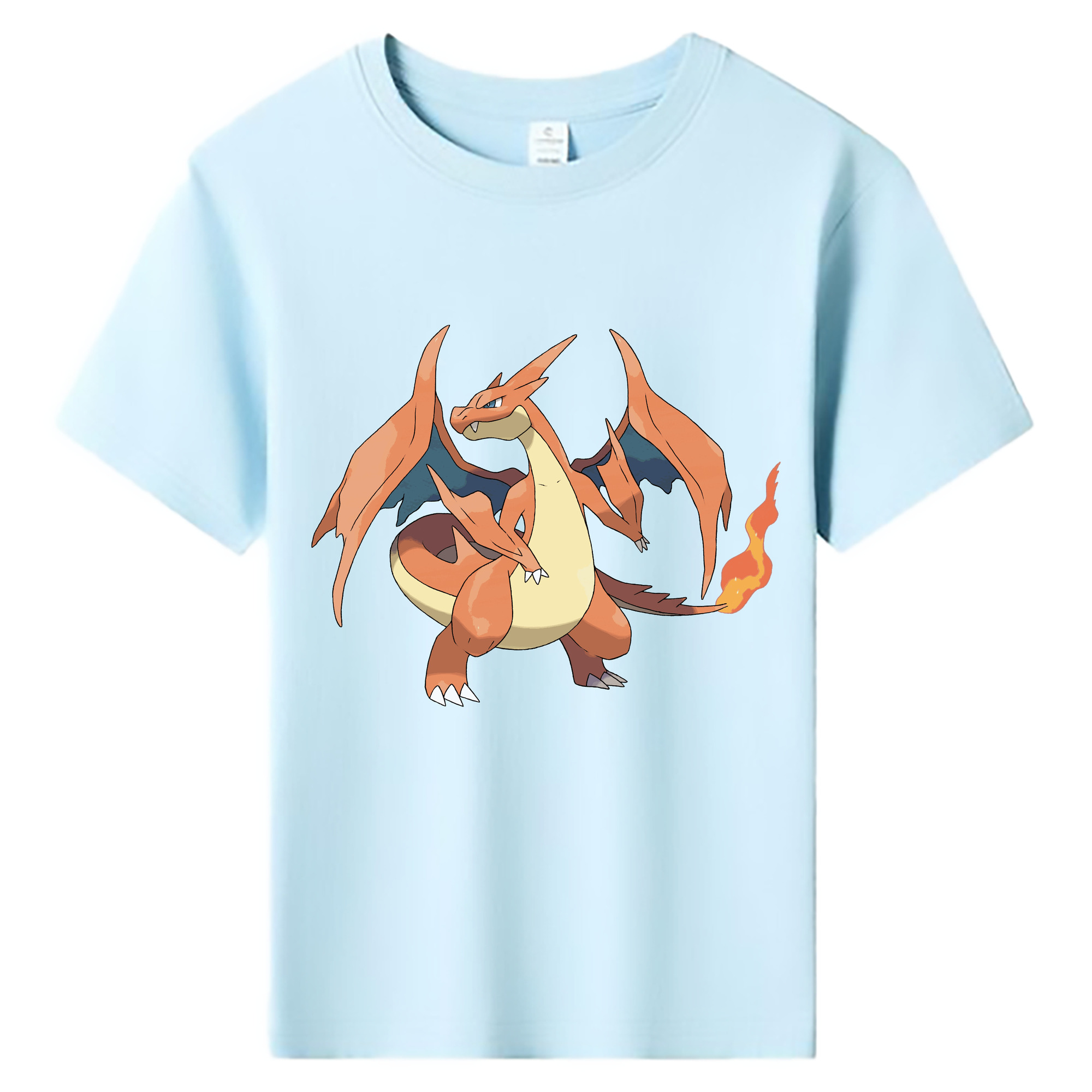 （画像用） ポケットモンスター Pokémon 綿100％キッズTシャツ（フロントプリント）